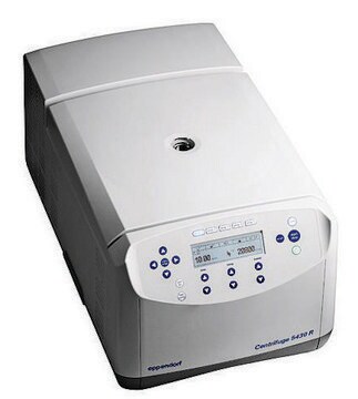 Eppendorf&#174; Centrifuge 5430/5430R 5430R, refrigerated, without rotor, keypad, AC/DC input 120 V, 60 Hz, US 3-pin plug (US)