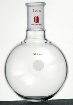 Synthware&#8482; single-neck round-bottom flask 25 mL, joint: ST/NS 24/40