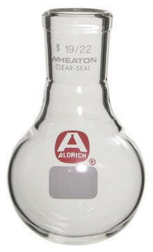 Aldrich&#174; single-neck round-bottom flask with Clear-Seal joint capacity 100&#160;mL