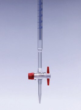 Pyrex&#174; Burettes, class B with PTFE key 10&#160;mL