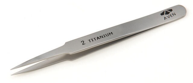 Titanium tweezers Style 2