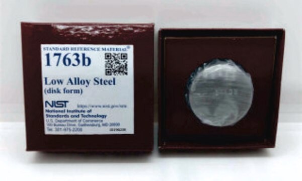 Low Alloy Steel disk form, NIST&#174; SRM&#174; 1763b