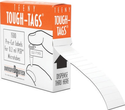 Tough-Tags&#8482; for PCR tubes, Teeny