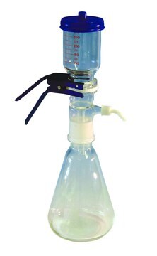 Whatman&#174; glass vacuum filtration device GV050 series, GV050/2/13 Erlenmeyer flask, NS45, 1000 mL