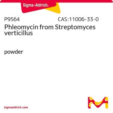 Phleomycin from Streptomyces verticillus powder