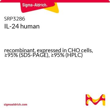 IL-24 human recombinant, expressed in CHO cells, &#8805;95% (SDS-PAGE), &#8805;95% (HPLC)