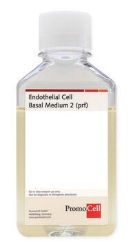 Endothelial Cell Growth Medium 2 Basal Medium, phenol red-free, 500 ml