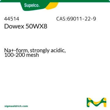 Dowex 50WX8 Na+-form, strongly acidic, 100-200&#160;mesh