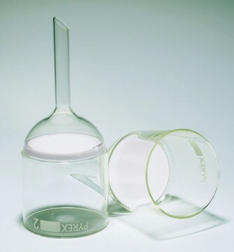 Pyrex&#174; Büchner filter funnels with sintered disc 500&#160;mL, disc diam. 95&#160;mm, porosity grade 0