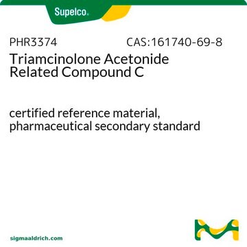 Triamcinolone Acetonide Related Compound C certified reference material, pharmaceutical secondary standard