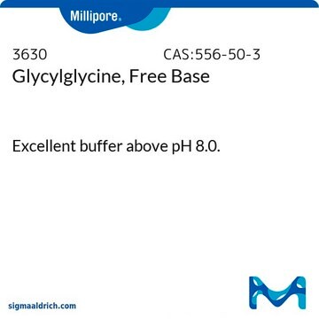 Glycylglycine, Free Base Excellent buffer above pH 8.0.