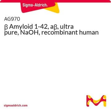 &#946; Amyloid 1-42, a&#946;, ultra pure, NaOH, recombinant human