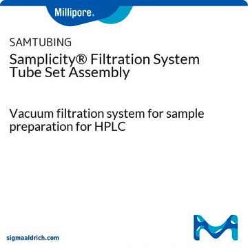 Samplicity&#174; Filtration System Tube Set Assembly Vacuum filtration system for sample preparation for HPLC