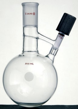 Synthware&#8482; solvent transfer/storage flask 250 mL, joint: ST/NS 24/40, valve size 0-4&#160;mm