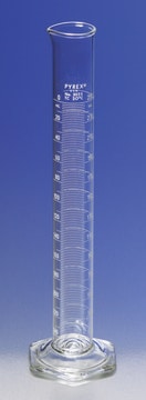 Pyrex&#174; double metric scale economy grade graduated cylinder volume 10&#160;mL