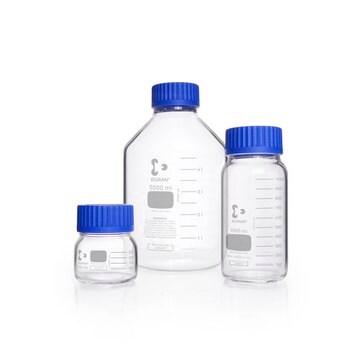 DURAN&#174; wide mouth laboratory bottle with cap, round glass bottle, bottle capacity (30,000&#160;mL), non-sterile