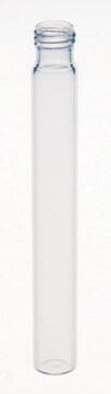 KIMBLE&#174; disposable screw thread culture tube flat bottom borosilicate glass, tube diam. × L (13&#160;mm) (100&#160;mm), non-sterile