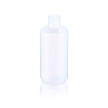 Wheaton&#174; Leak Resistant Bottle capacity 500&#160;mL, high-density polyethylene bottle, natural bottle, narrow-mouth bottle, bottle diam. × H 72&#160;mm × 171&#160;mm, 28-410