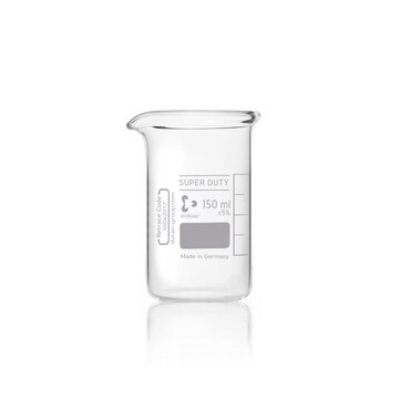 DURAN&#174; Super duty high form beaker with spout glass, capacity (150&#160;mL)