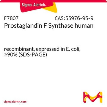 Prostaglandin F Synthase human recombinant, expressed in E. coli, &#8805;90% (SDS-PAGE)