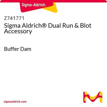 Sigma Aldrich&#174; Dual Run &amp; Blot Accessory Buffer Dam