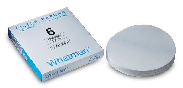 Whatman&#174; qualitative filter paper, Grade 6 Pyramid, H (12.5&#160;cm), pack of 1000&#160;ea