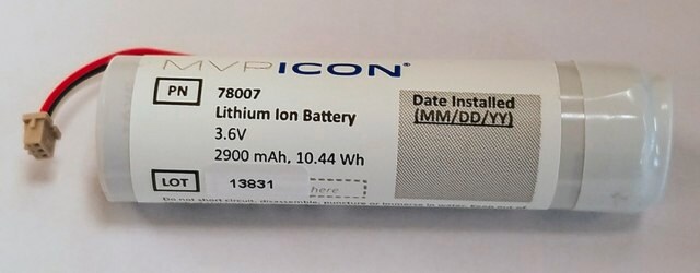 MVP ICON&#174; Battery Assy (for 78002 ICON) BioControl&#174;, for use with MVP ICON&#174;&nbsp;instruments (78002 version)