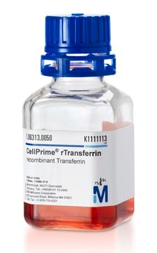 CellPrime&#174; rTransferrin recombinant, expressed in yeast, from synthetic