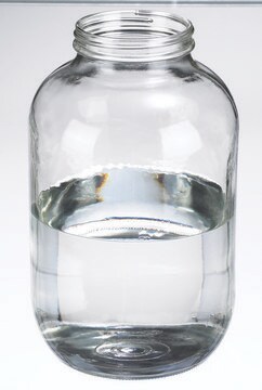 Wheaton wide-mouth bottle without cap, wide-mouth amber soda-lime glass bottle, capacity (4,000&#160;mL)