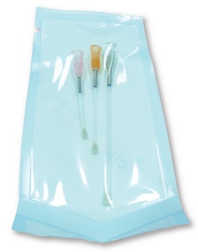 Animal feeding needle, sterile, disposable, PTFE w/SS bite protector size 15G, L × diam. 3.9&#160;in. × 2.8&#160;mm , ball