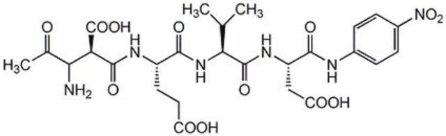 Caspase-3 Substrate I, Colorimetric Colorimetric substrate for caspase-3 (Km = 9.7 &#181;M) and related cysteine proteases.