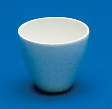 Coors&#8482; porcelain crucible High form, capacity 80&#160;mL