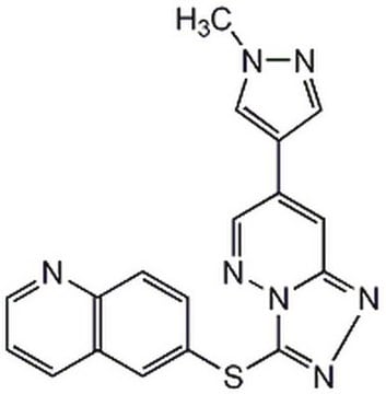 Met Kinase Inhibitor VI, SGX523 The Met Kinase Inhibitor VI, SGX523, also referenced under CAS 1022150-57-7, controls the biological activity of Met Kinase. This small molecule/inhibitor is primarily used for Phosphorylation &amp; Dephosphorylation applications.