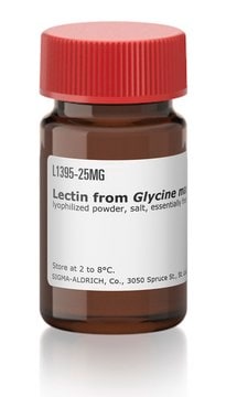 Lectin from Glycine max (soybean) lyophilized powder, salt, essentially free