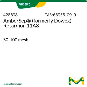 AmberSep&#174; (formerly Dowex) Retardion 11A8 50-100&#160;mesh