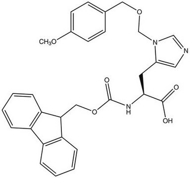 Fmoc-His(MBom)-OH N-&#945;-Fmoc-3-methoxybenzyloxymethyl-L-histidine Novabiochem&#174;