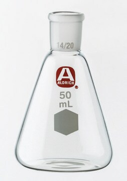 Aldrich&#174; Erlenmeyer flask with ST joint capacity 50&#160;mL, joint: ST/NS 14/20