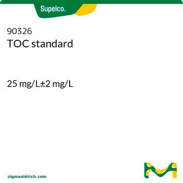 TOC standard 25&#160;mg/L±2&#160;mg/L