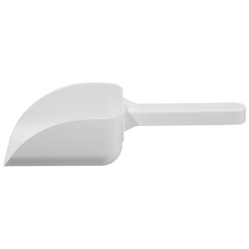 SP Bel-Art&#174; Sterileware&#8482; Pharma Scoop white polystyrene, nominal capacity 250&#160;mL (8&#160;oz), sterile, pack of 80&#160;ea (individually wrapped)