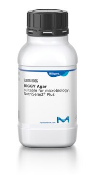 BiGGY Agar suitable for microbiology, NutriSelect&#174; Plus