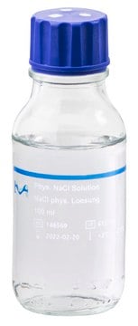 NaCl Solution (phys.) bottle of, ready-to-use, bottle volume 100&#160;mL , filling volume