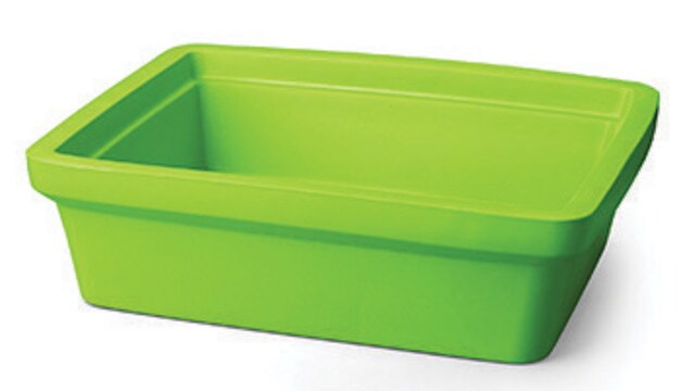 Corning&#174; Ice Pan, rectangular maxi, capacity 9 L, lime green