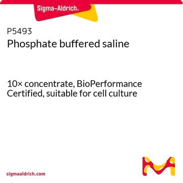 Phosphate buffered saline 10× concentrate, BioPerformance Certified, suitable for cell culture