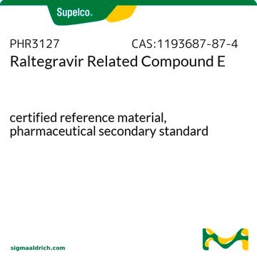 Raltegravir Related Compound E certified reference material, pharmaceutical secondary standard