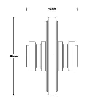 Millex&#8482; hydrophobic PTFE syringe filter pore size 1.0&#160;&#956;m, diam. 25&#160;mm, non-sterile