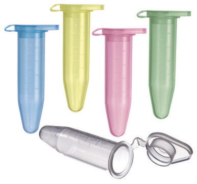 Centrifuge tubes with attached cap capacity 5&#160;mL, conical blue polypropylene