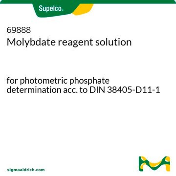 Molybdate reagent solution for photometric phosphate determination acc. to DIN 38405-D11-1