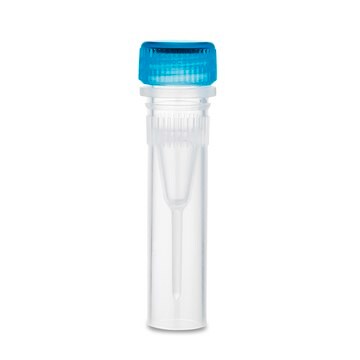 MTC&#8482; Bio ClearSeal&#8482; Screw Cap Microtubes capacity 0.5&#160;mL, sterile, cap, natural, self standing, pack of 1000&#160;ea (20 x bags 50 ea)