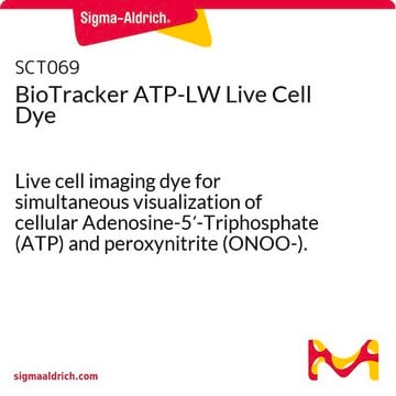 BioTracker ATP-LW Live Cell Dye Live cell imaging dye for simultaneous visualization of cellular Adenosine-5&#8242;-Triphosphate (ATP) and peroxynitrite (ONOO-).