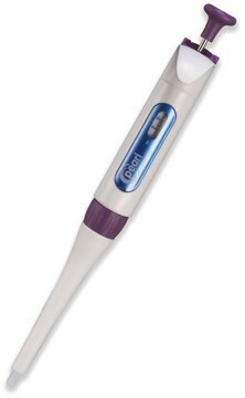 Pearl&#8482; Pipette adjustable, volume 30-300&#160;&#956;L, purple, single-channel